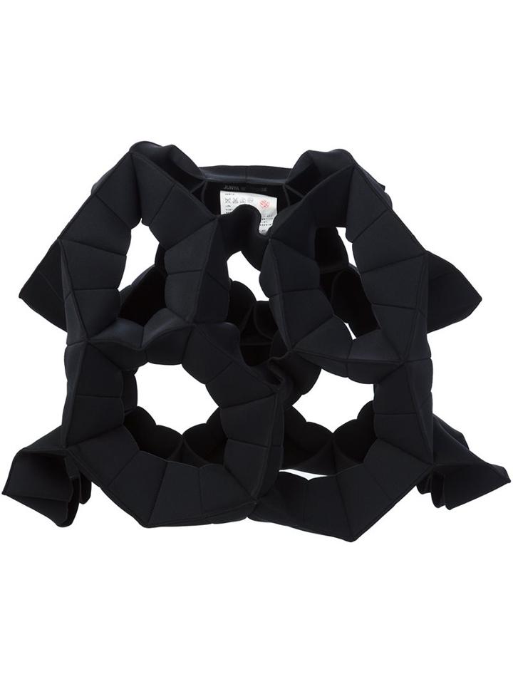 Junya Watanabe Comme Des Garçons Flared Pleated Mid Dress