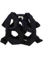 Junya Watanabe Comme Des Garçons Flared Pleated Mid Dress