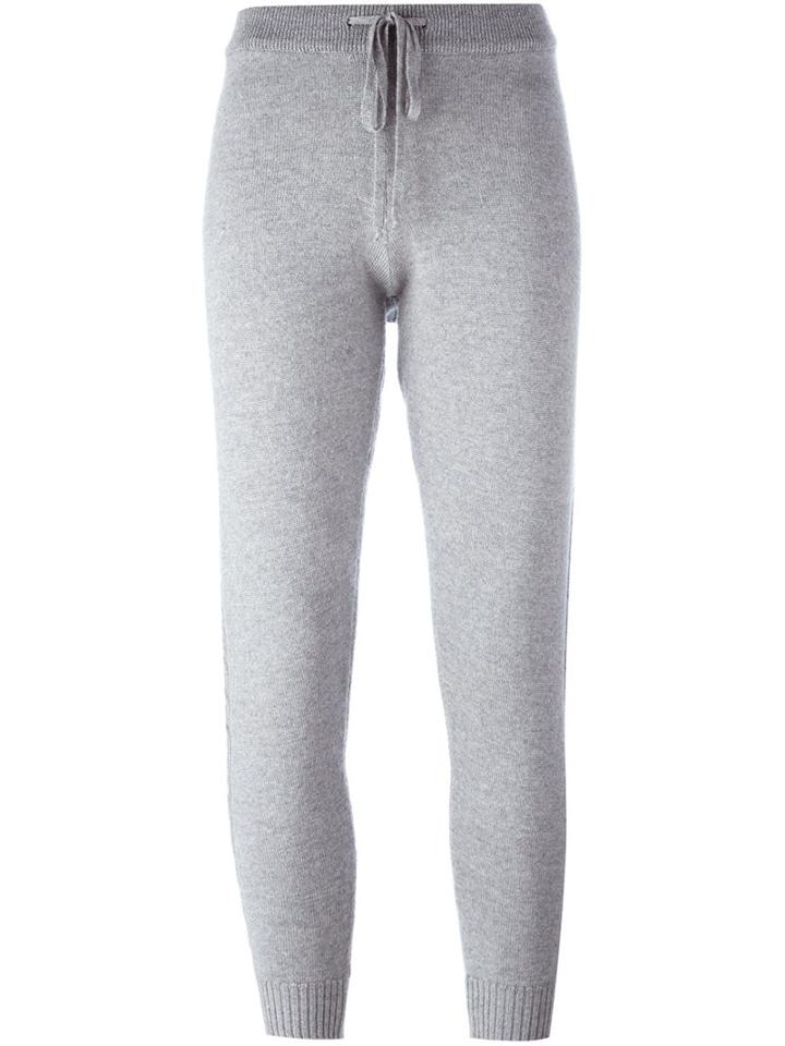 Chinti And Parker Cable Knit Track Pants