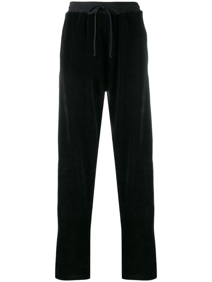 Haider Ackermann Side Band Jogging Trousers - Black