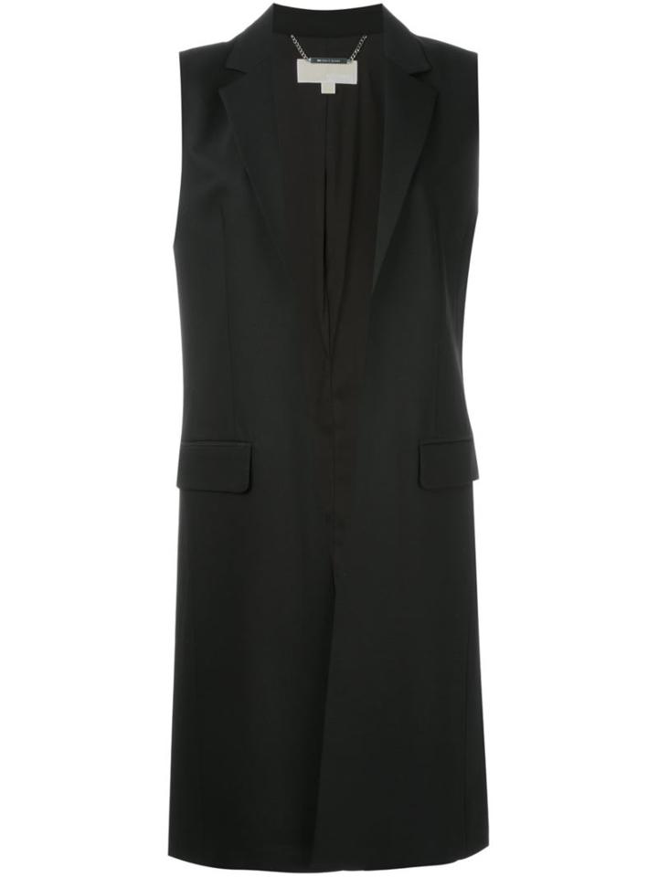 Michael Michael Kors Sleeveless Midi Coat