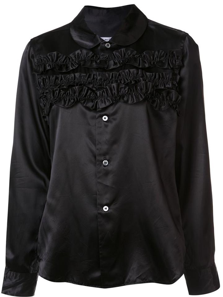 Comme Des Garçons Comme Des Garçons Ruffle Blouse