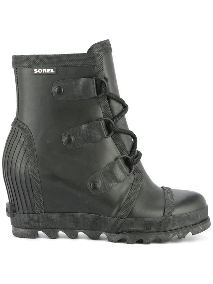 Sorel Joan Rain Boots - Black