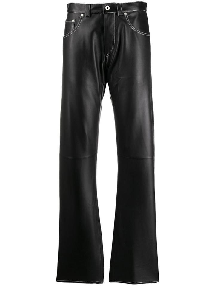 Loewe Straight Leg Trousers - Black
