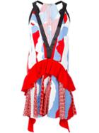 Kenzo Print Ruffled Dress