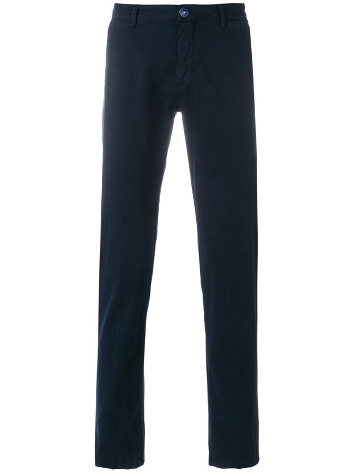 Barba Elton Trousers - Blue