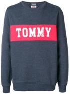 Tommy Jeans Logo Patch Sweatshirt - Blue