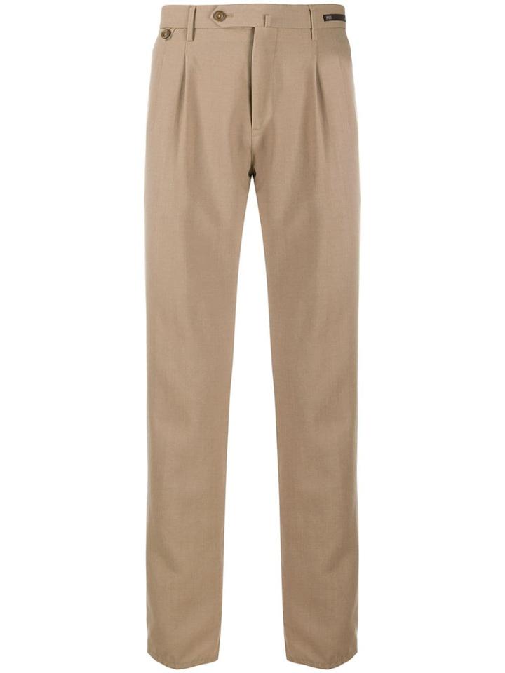 Pt01 Tapered Chinos - Neutrals
