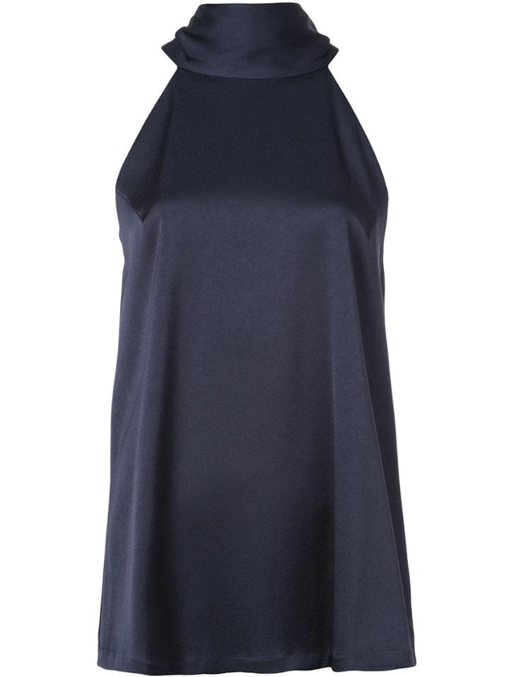 Galvan Halterneck Top - Blue