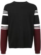 Aztech Mountain Matterhorn Ski Club Crew Sweater - Black