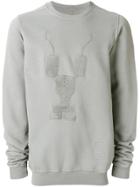 Rick Owens Drkshdw Oversized Sweatshirt - Grey