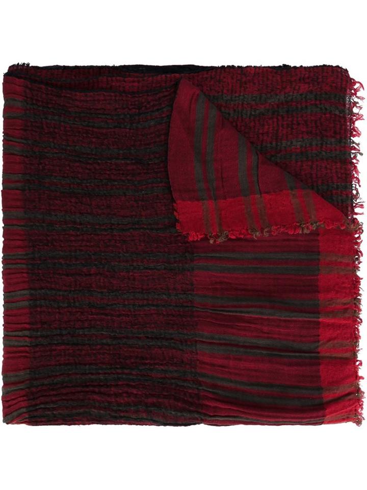 Uma Wang Plaid Scarf