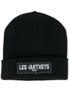 Les (art)ists Logo Patch Beanie - Black