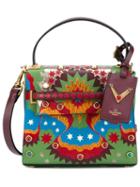 Valentino Valentino Garavani Micro 'my Rockstud Star Stripes' Tote, Women's, Leather/metal
