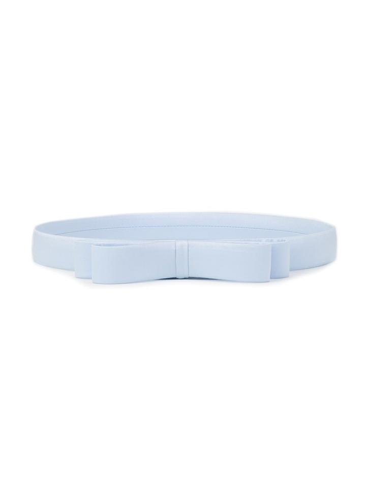 Martha Medeiros - Lace Silk Belt - Women - Silk - 38, Blue, Silk