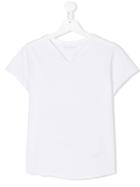 Zadig & Voltaire Kids Teen V-neck T-shirt - White