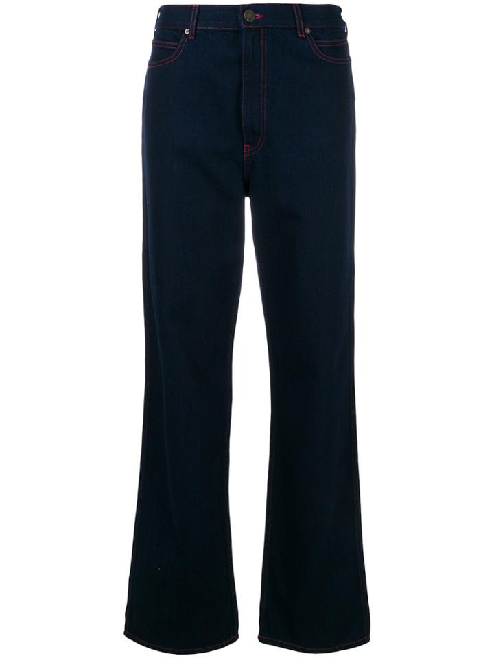 Calvin Klein 205w39nyc Straight Leg Jeans - Blue