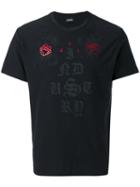 Diesel - Printed T-shirt - Men - Cotton - Xxl, Black, Cotton