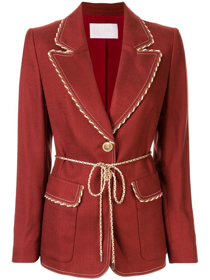 Peter Pilotto Single-breasted Blazer - Brown