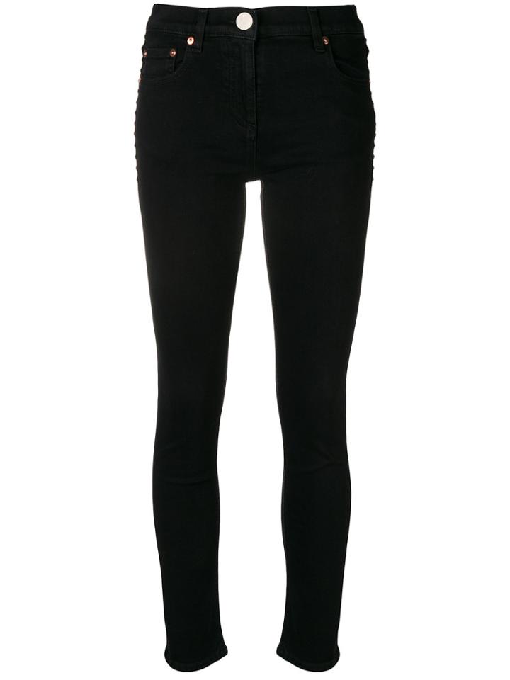 Valentino Classic Slim Fit Trousers - Black