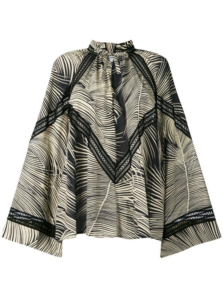 Dondup Oversized Sleeve Blouse - Black