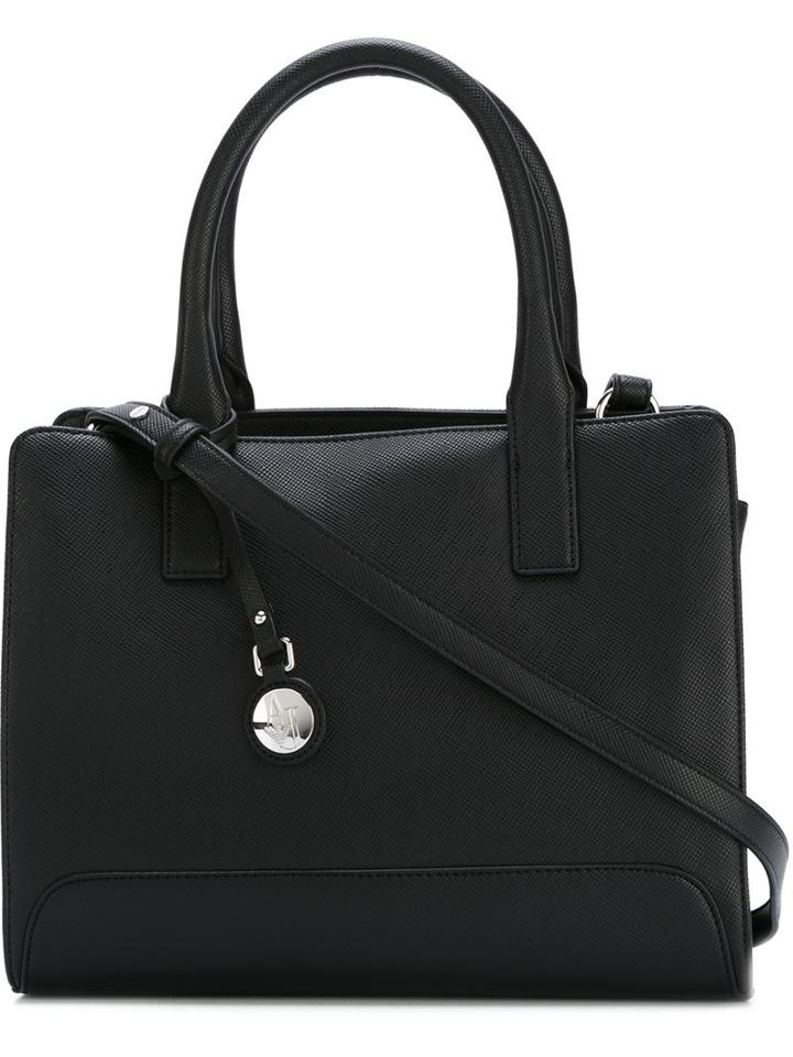 Armani Jeans Textured Shopper Bag