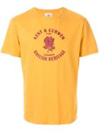Kent & Curwen Logo Print T-shirt - Yellow