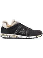 White Premiata Lucy-d Sneakers - Black