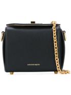 Silki Ami Bag - Women - Leather - One Size, Black, Leather, Alexander Mcqueen