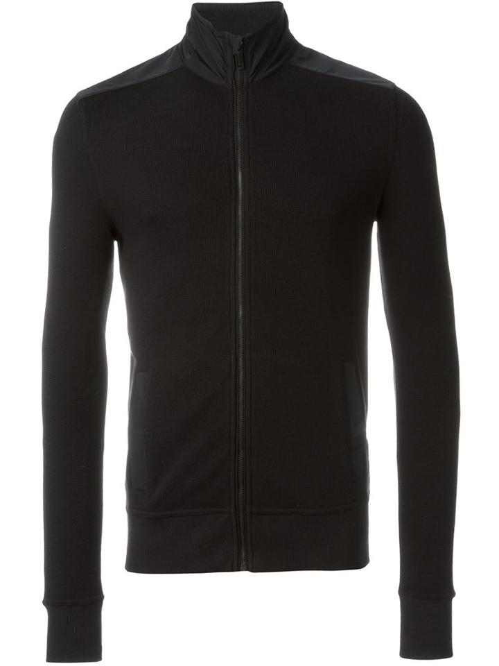 Michael Kors Shoulder Detail Zip Up Cardigan