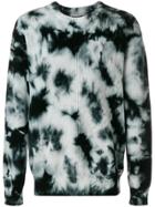 Stussy Tie-dye Ribbed Jumper - Black