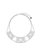 Karl Lagerfeld Double K Necklace - Silver