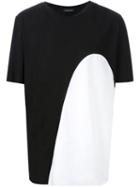 Consistence 'wave' T-shirt, Men's, Size: 48, Black, Cotton