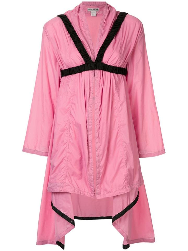 Issey Miyake Pre-owned Layered Asymmetric Blouse - Pink