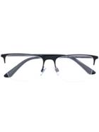 Giorgio Armani Square Frame Glasses - Black