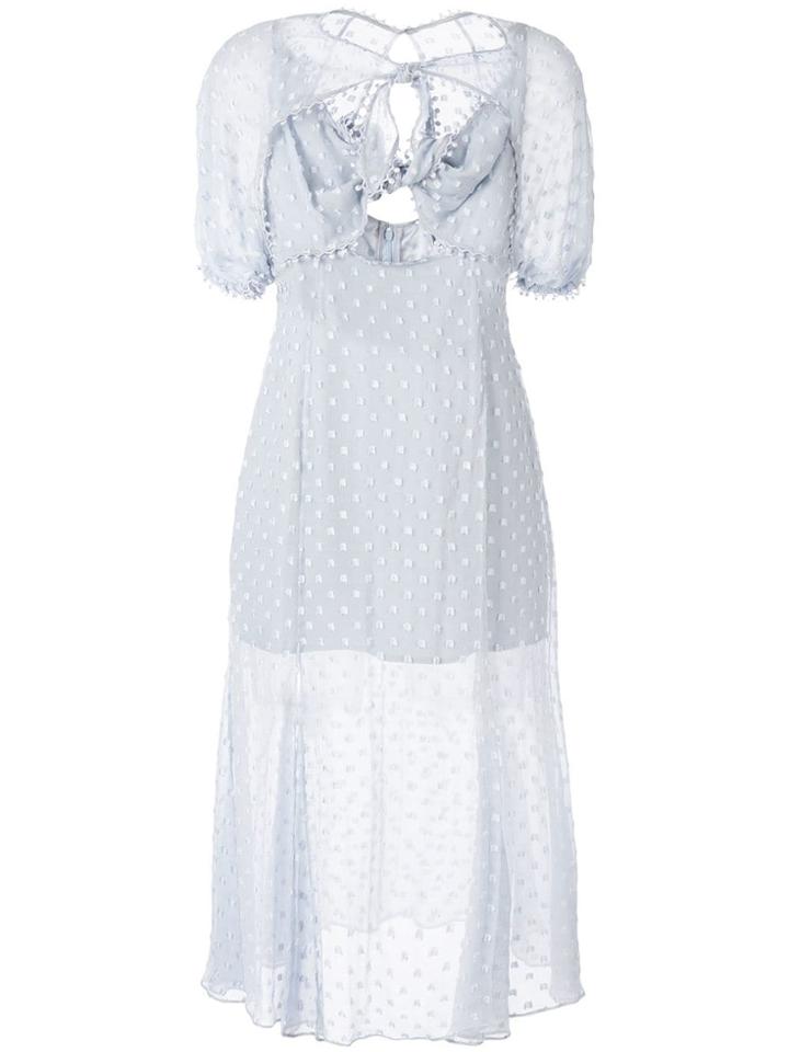 Alice Mccall Moon Talking Midi Dress - Blue