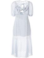 Alice Mccall Moon Talking Midi Dress - Blue