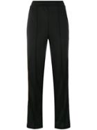 Ganni Side-stripe Trousers - Black