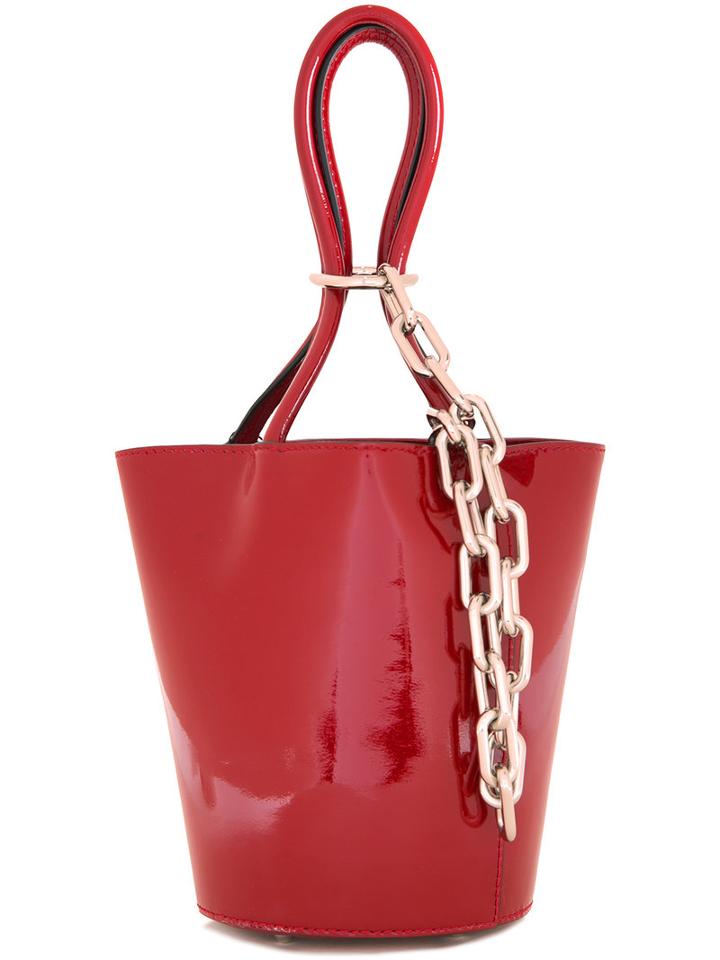 Alexander Wang Roxy Bucket Tote, Women's, Red, Goat Skin