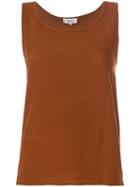 Yves Saint Laurent Pre-owned Classic Tank Top - Brown