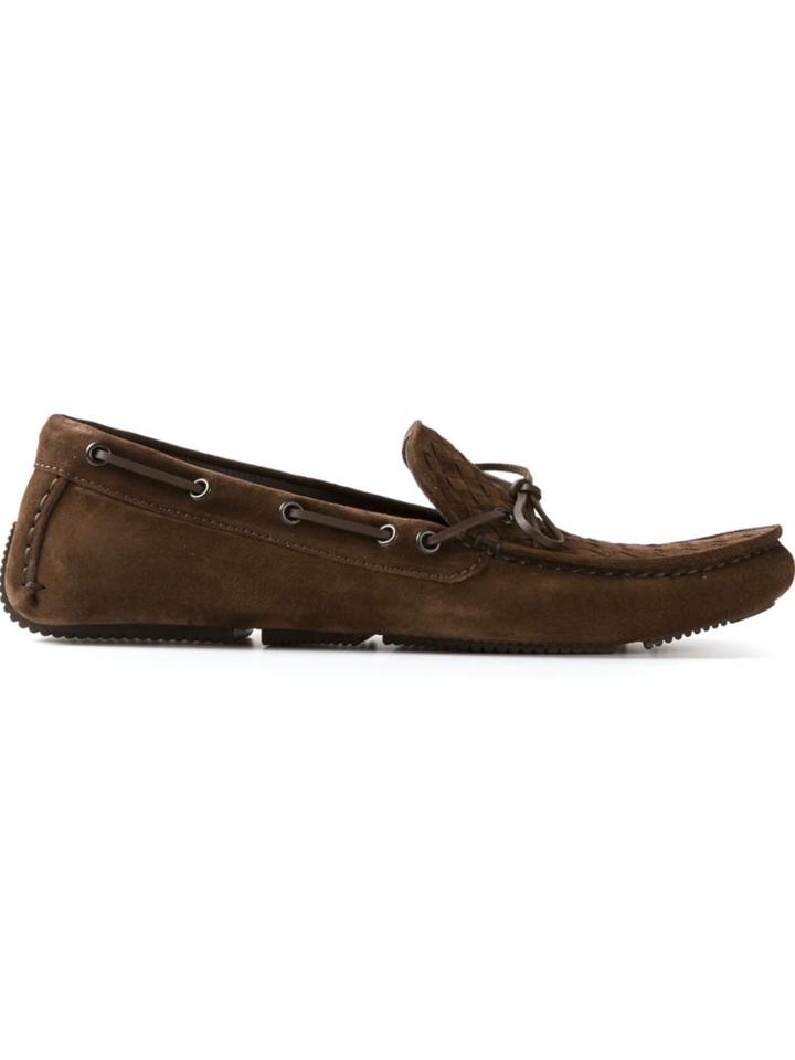 Bottega Veneta Woven Driving Shoe