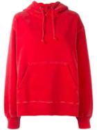 Yeezy Season 3 Oversized Hoodie, Women's, Size: Medium, Red, Cotton