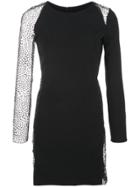 Haney Irina Embellished Mini Dress - Black