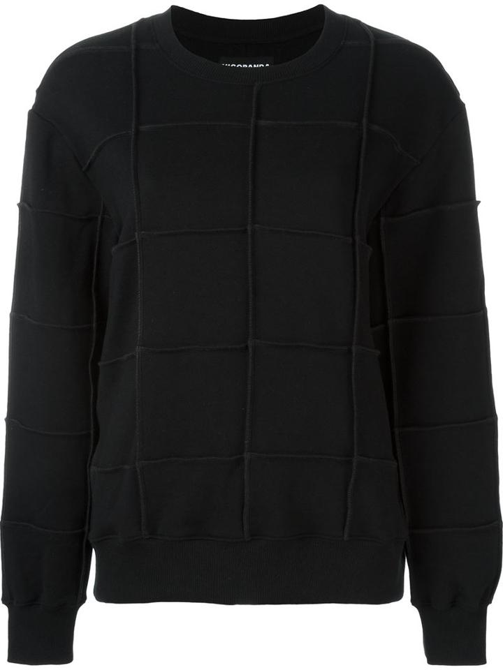 Nicopanda Exposed Seam Sweatshirt