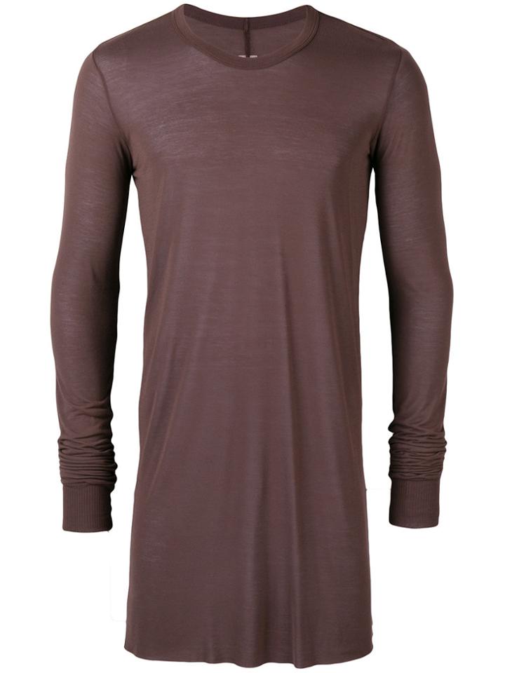 Rick Owens Mid-length Sweater - Brown
