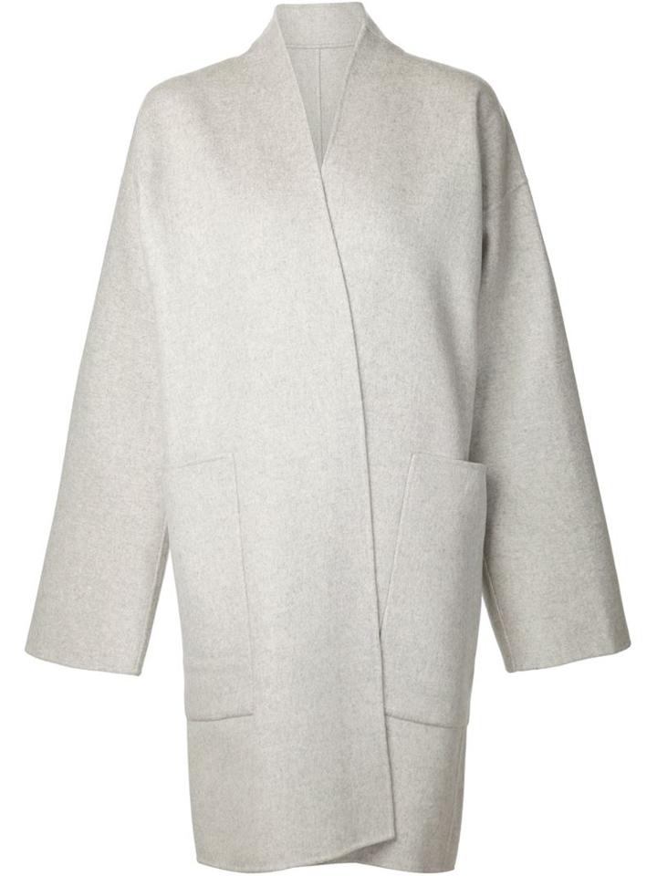 Sofie D'hoore 'columba' Coat, Women's, Size: 38, Grey, Cashmere/wool