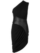 Alexander Wang Draped Asymmetric Dress - Black