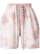 Riccardo Comi Logo Patch Shorts - Pink