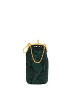 Marni Logo Coin Purse - Green
