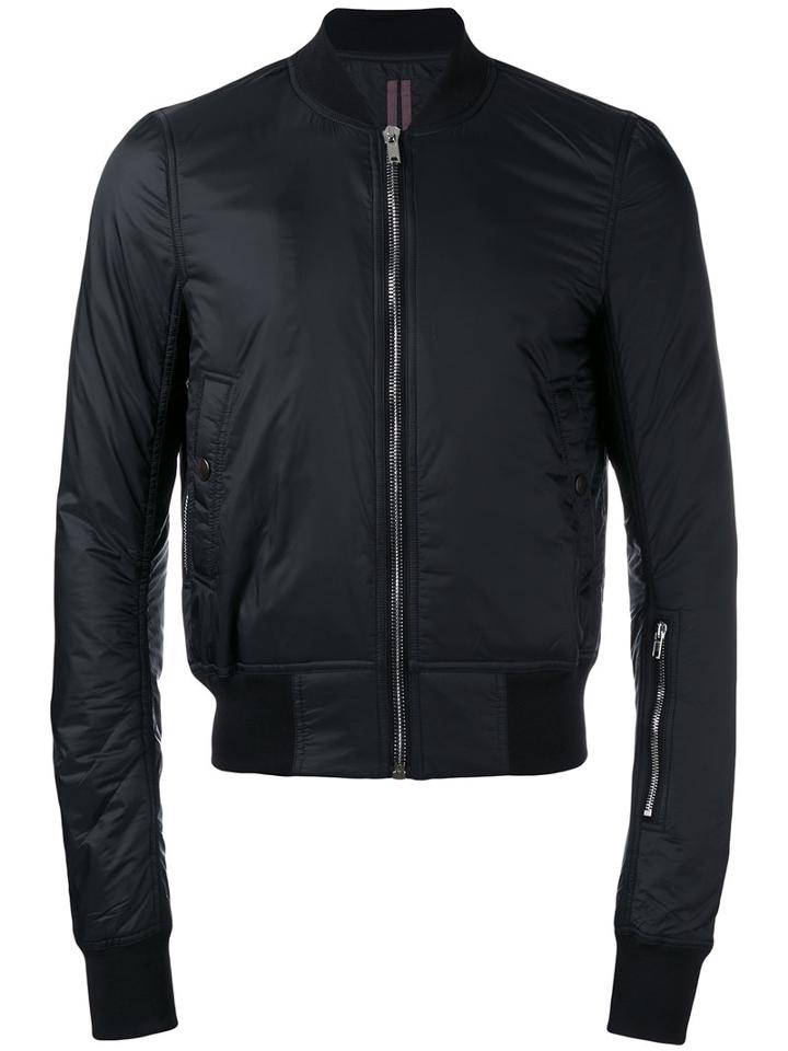 Rick Owens Drkshdw Bomber Jacket, Men's, Size: Large, Black, Polyamide